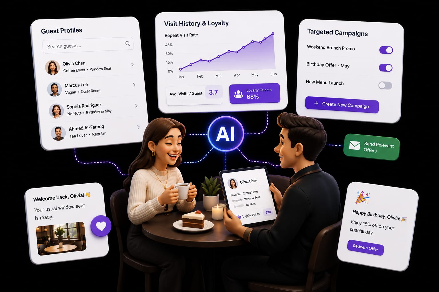 Guest relationship management and preferences