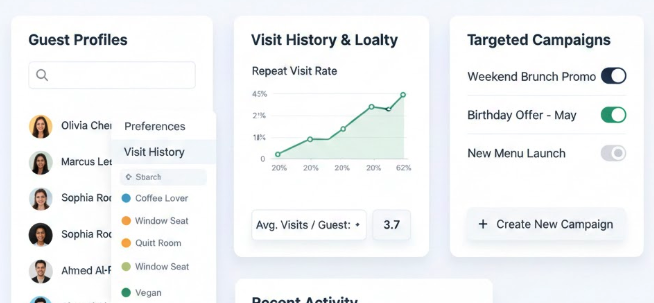 Guest relationship management and preferences